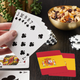 Jeu De Cartes Drapeau de l'Espagne