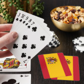 Jeu De Cartes Drapeau de l'Espagne (In Situ)