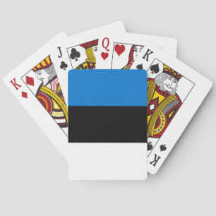 Jeu De Cartes Drapeau de l'Estonie