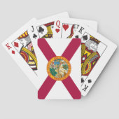 Jeu De Cartes Drapeau de l'État de Floride (dos)