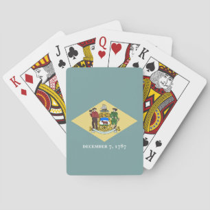 Jeu De Cartes Drapeau de l'État du Delaware