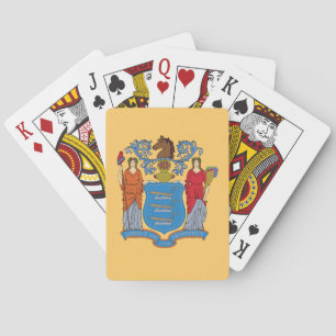 Jeu De Cartes Drapeau de l'État du New Jersey