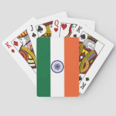 Jeu De Cartes Drapeau de l'Inde (dos)