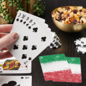 Jeu De Cartes Drapeau de l'Italie (In Situ)