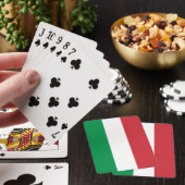 Jeu De Cartes Drapeau de l'Italie (In Situ)