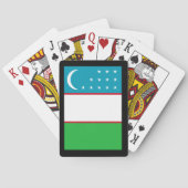Jeu De Cartes Drapeau de l'Ouzbékistan (dos)
