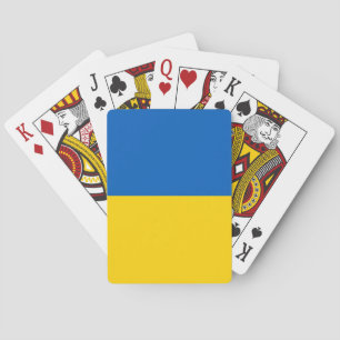 Jeu De Cartes Drapeau de l'Ukraine