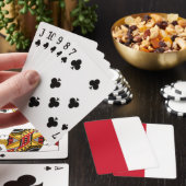 Jeu De Cartes Drapeau de Monaco (In Situ)