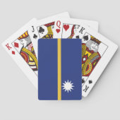 Jeu De Cartes Drapeau de Nauru (dos)