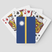 Jeu De Cartes Drapeau de Nauru (dos)
