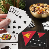 Jeu De Cartes Drapeau de Papouasie-Nouvelle-Guinée (In Situ)