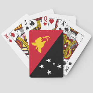 Jeu De Cartes Drapeau de Papouasie-Nouvelle-Guinée