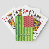 Jeu De Cartes Drapeau de pastèque (dos)