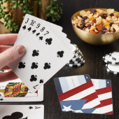 Jeu De Cartes Drapeau de Porto Rico (In Situ)
