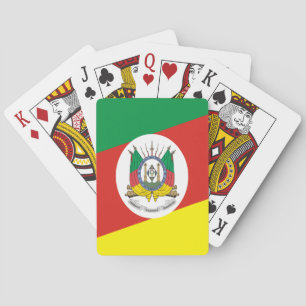 Jeu De Cartes Drapeau de Rio Grande do Sul - Brésil