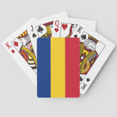 Jeu De Cartes Drapeau de Roumanie (dos)