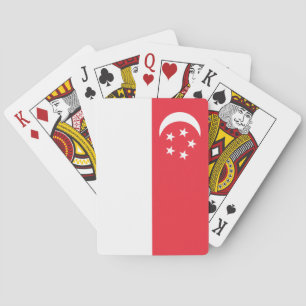 Jeu De Cartes Drapeau de Singapour