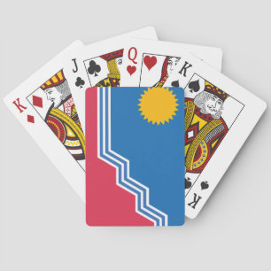 Jeu De Cartes Drapeau de Sioux Falls, Dakota du Sud