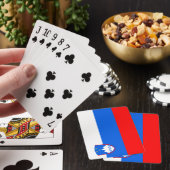 Jeu De Cartes Drapeau de Slovénie (In Situ)