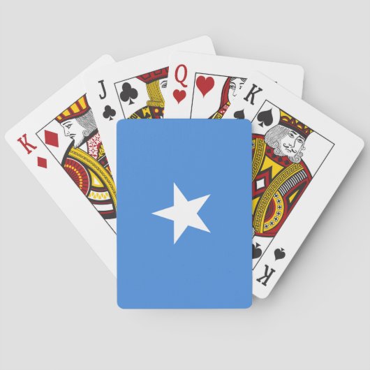 Jeu De Cartes Drapeau de Somalie (dos)
