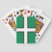 Jeu De Cartes Drapeau de St Petroc / Drapeau de Devon Playing Ca (dos)