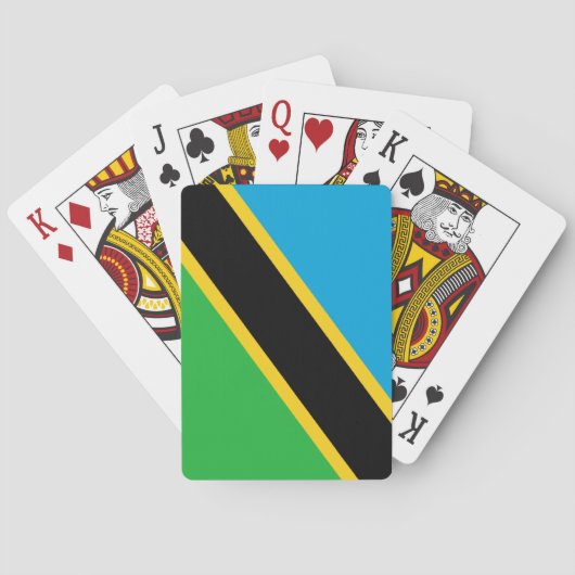 Jeu De Cartes Drapeau de Tanzanie (dos)