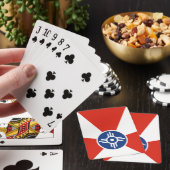 Jeu De Cartes Drapeau de Wichita (Kansas, USA) (In Situ)