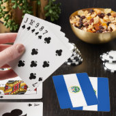 Jeu De Cartes Drapeau d'El Salvador (In Situ)