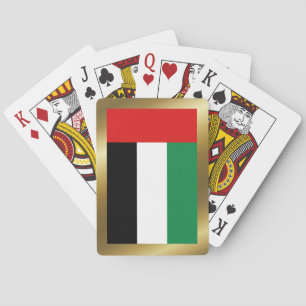 Jeu De Cartes Drapeau des EAU Jouer des cartes