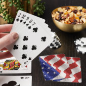 Jeu De Cartes Drapeau des États-Unis (In Situ)