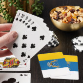 Jeu De Cartes Drapeau des îles Canaries (Canaries) (Canaries, Es (In Situ)