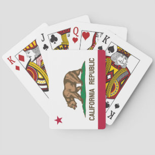 Jeu De Cartes Drapeau d'État de Californie