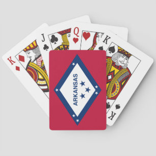 Jeu De Cartes Drapeau d'État de l'Arkansas