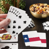 Jeu De Cartes Drapeau d'État du Texas (In Situ)