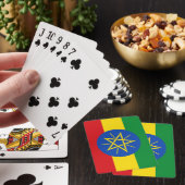 Jeu De Cartes Drapeau d'Éthiopie (Éthiopien) (In Situ)