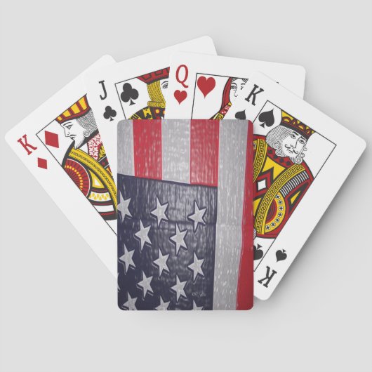 Jeu De Cartes Drapeau dimensionnel (dos)