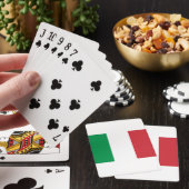 Jeu De Cartes Drapeau d'Italie (In Situ)