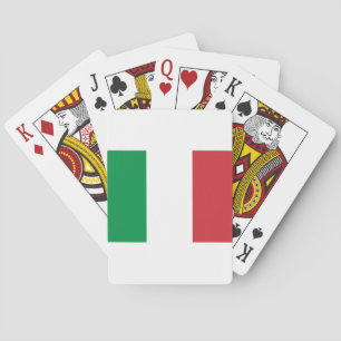 Jeu De Cartes Drapeau d'Italie