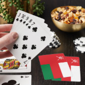 Jeu De Cartes Drapeau d'Oman (In Situ)