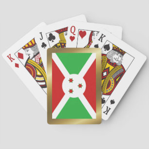 Jeu De Cartes Drapeau du Burundi Jouer des cartes