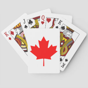 Jeu De Cartes Drapeau du Canada