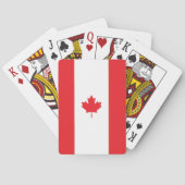 Jeu De Cartes Drapeau du Canada (dos)