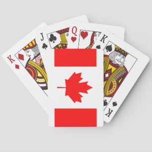 Jeu De Cartes Drapeau du Canada