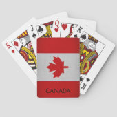 Jeu De Cartes Drapeau du Canada (dos)