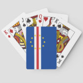 Jeu De Cartes Drapeau du Cap-Vert (dos)