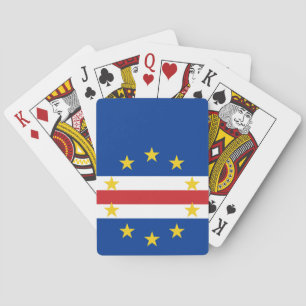 Jeu De Cartes Drapeau du Cap-Vert Jouer des cartes