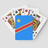 Jeu De Cartes Drapeau du Congo (dos)