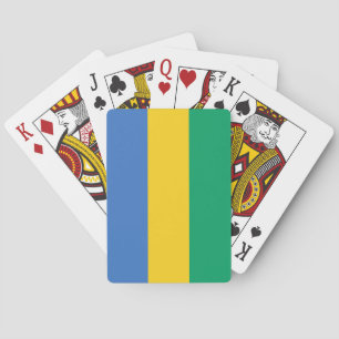Jeu De Cartes Drapeau du Gabon
