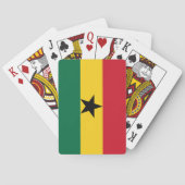 Jeu De Cartes Drapeau du Ghana (dos)