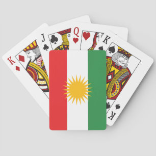 Jeu De Cartes Drapeau du Kurdistan